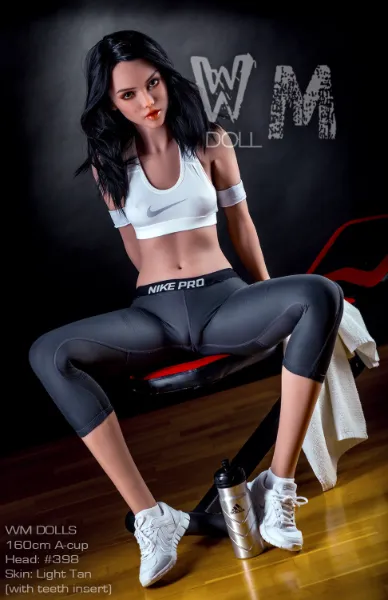 160cm (5ft3) А-кубок В наличии в США S-TPE Секс-кукла Голова #398